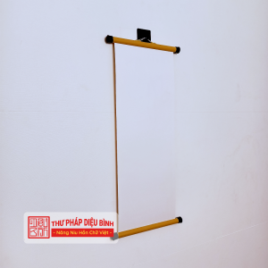 Liễn giấy chữ Tâm, Tài, Đức, góc chụp 15