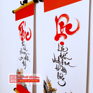 Combo 3 liễn giấy Phúc Lộc Thọ, góc chụp 8