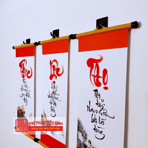 Combo 3 liễn giấy Phúc Lộc Thọ, góc chụp 5